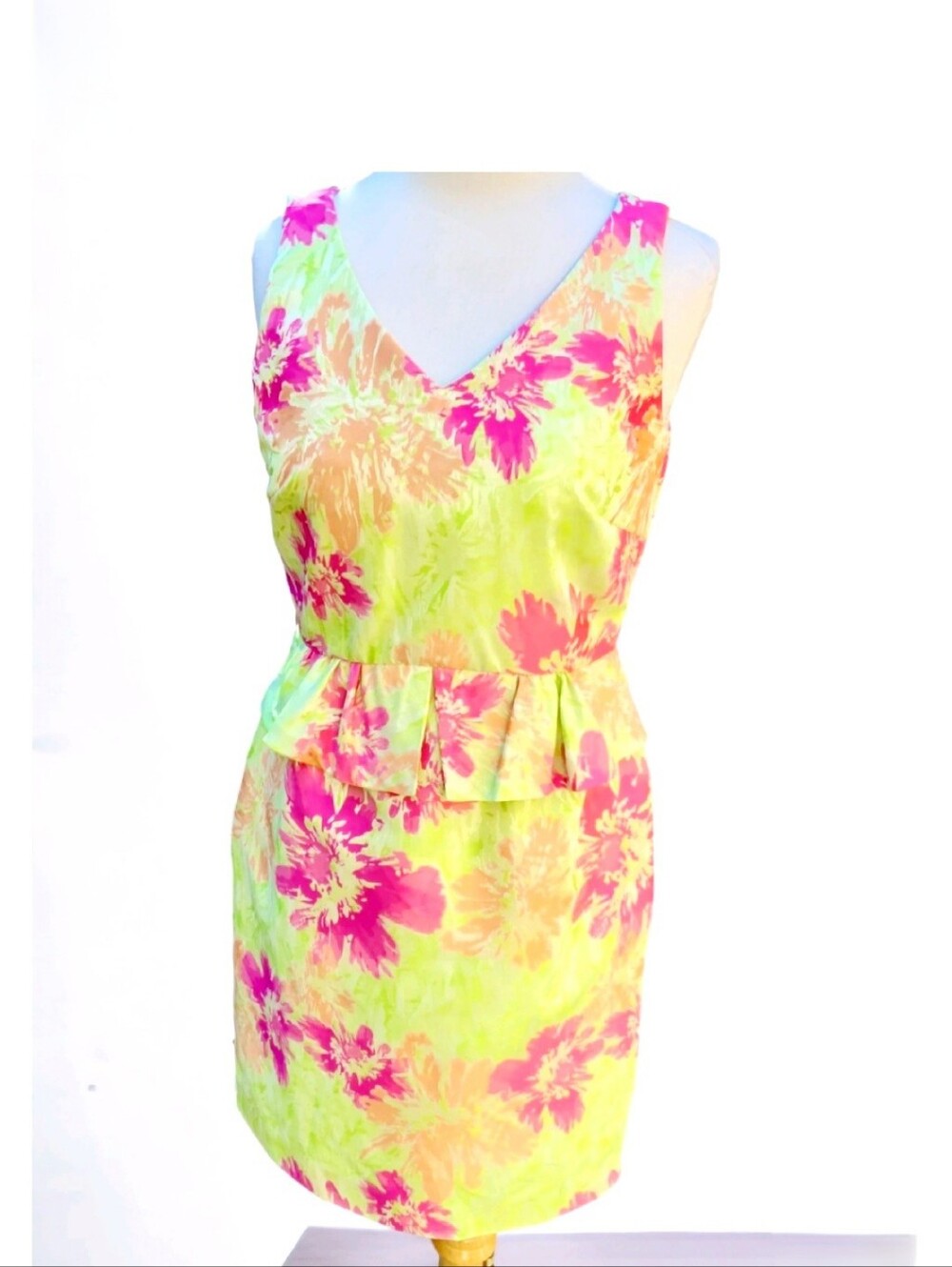 Tahari Tropical Delight Dress